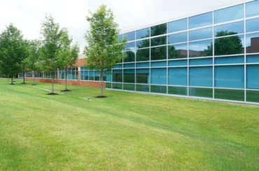 Commercial landscaping creates professional and inviting spaces for businesses.